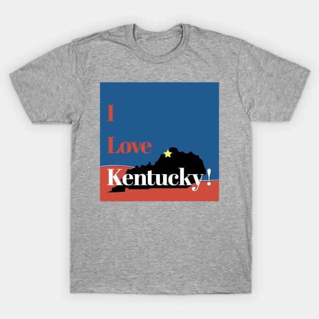 I Love Kentucky Podcast T-Shirt by BGary